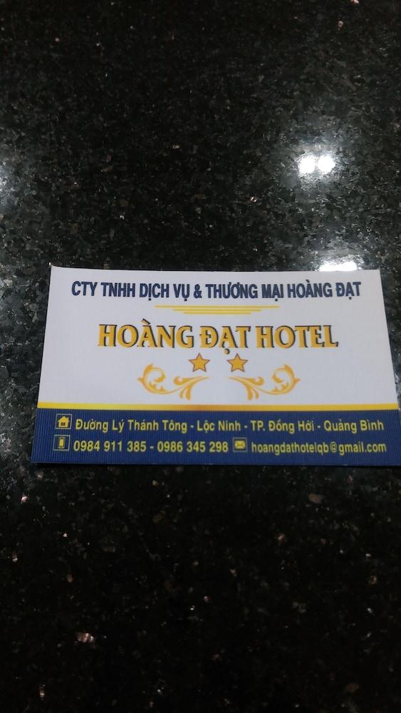 Hoang Dat Hotel Dong Hoi Exterior foto